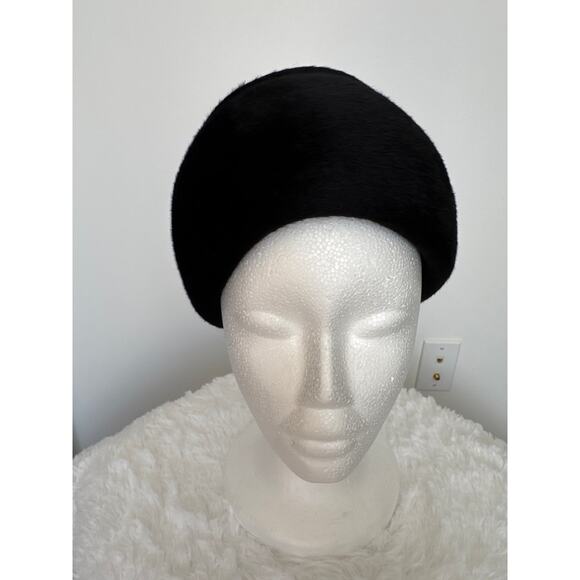 American Vintage Ennis Shop Black Hat Bow Accent body made it Italy by Brigitte main image 16